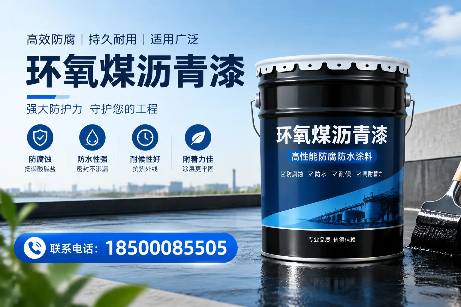 环氧煤沥青漆的施工方法详解，助力保亭企业高效完成项目